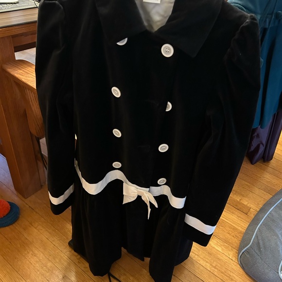 American Girl Black and White Coat dress like your doll circa mid 2000s - Picture 1 of 7